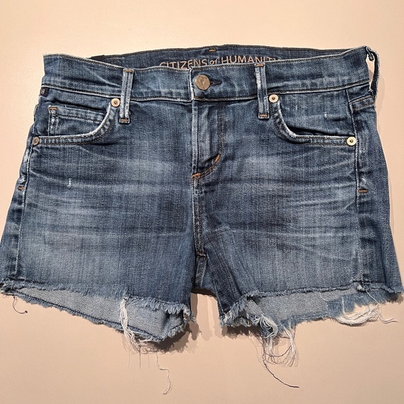 Citizens of humanity - denim shorts size 24 - Picture 1 of 3